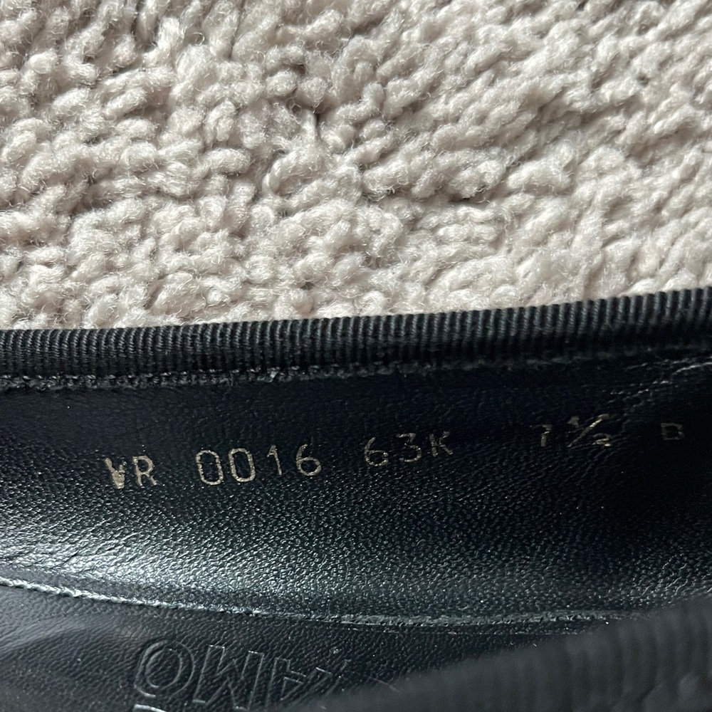Salvatore Ferragamo Black Suede Women's Flats View 5